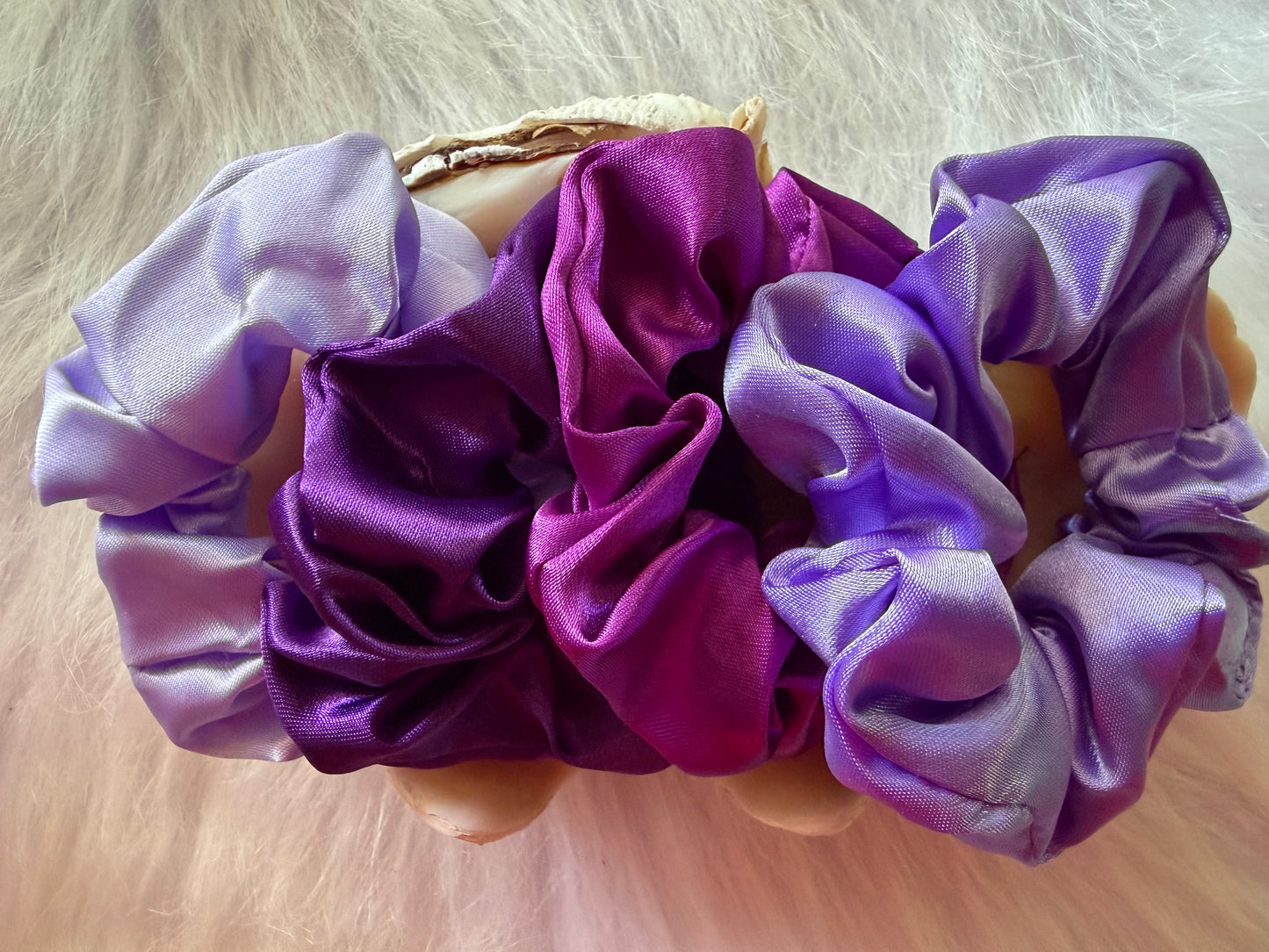 Nos chouchous en satin 🌸