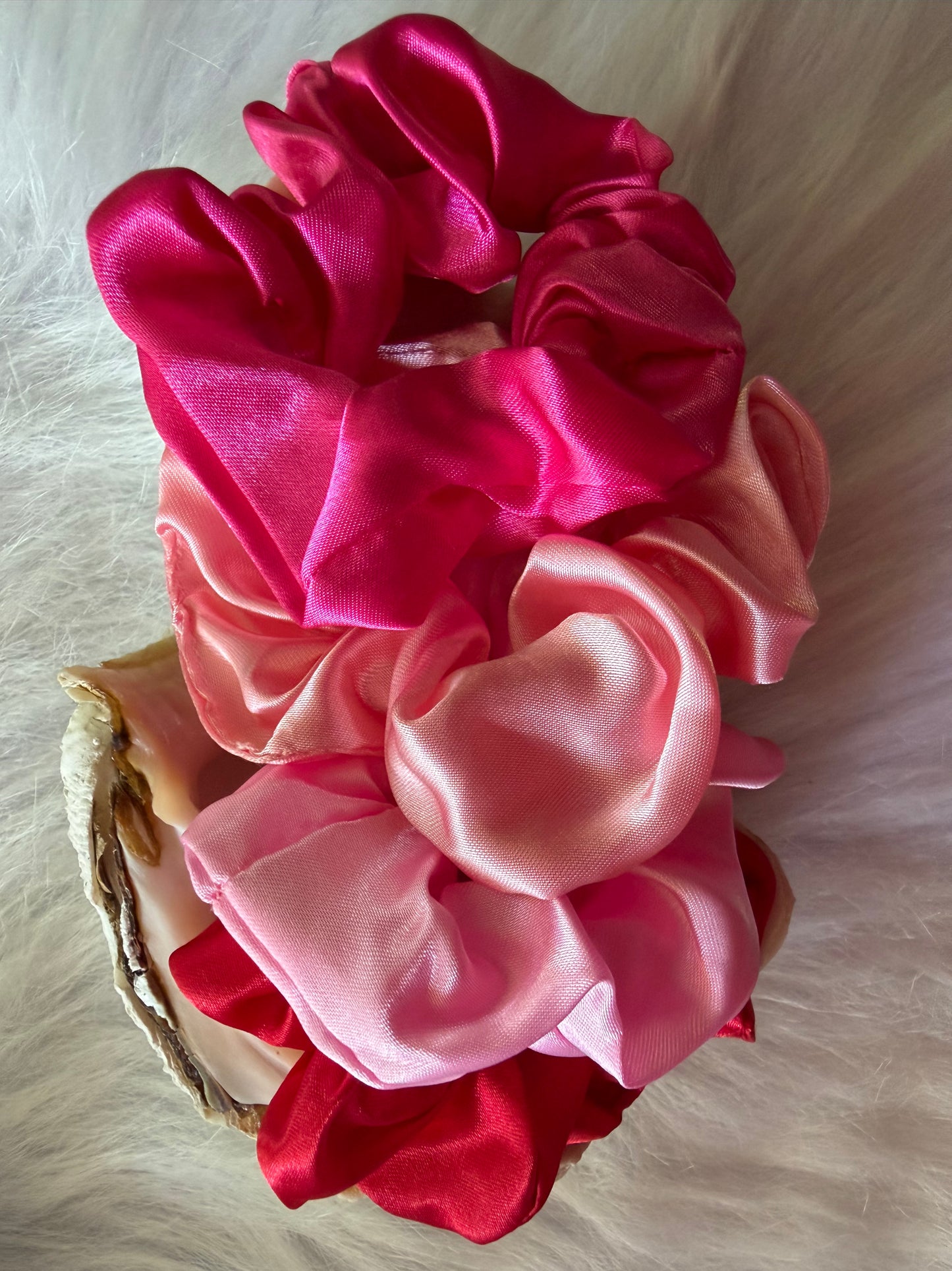 Nos chouchous en satin 🌸