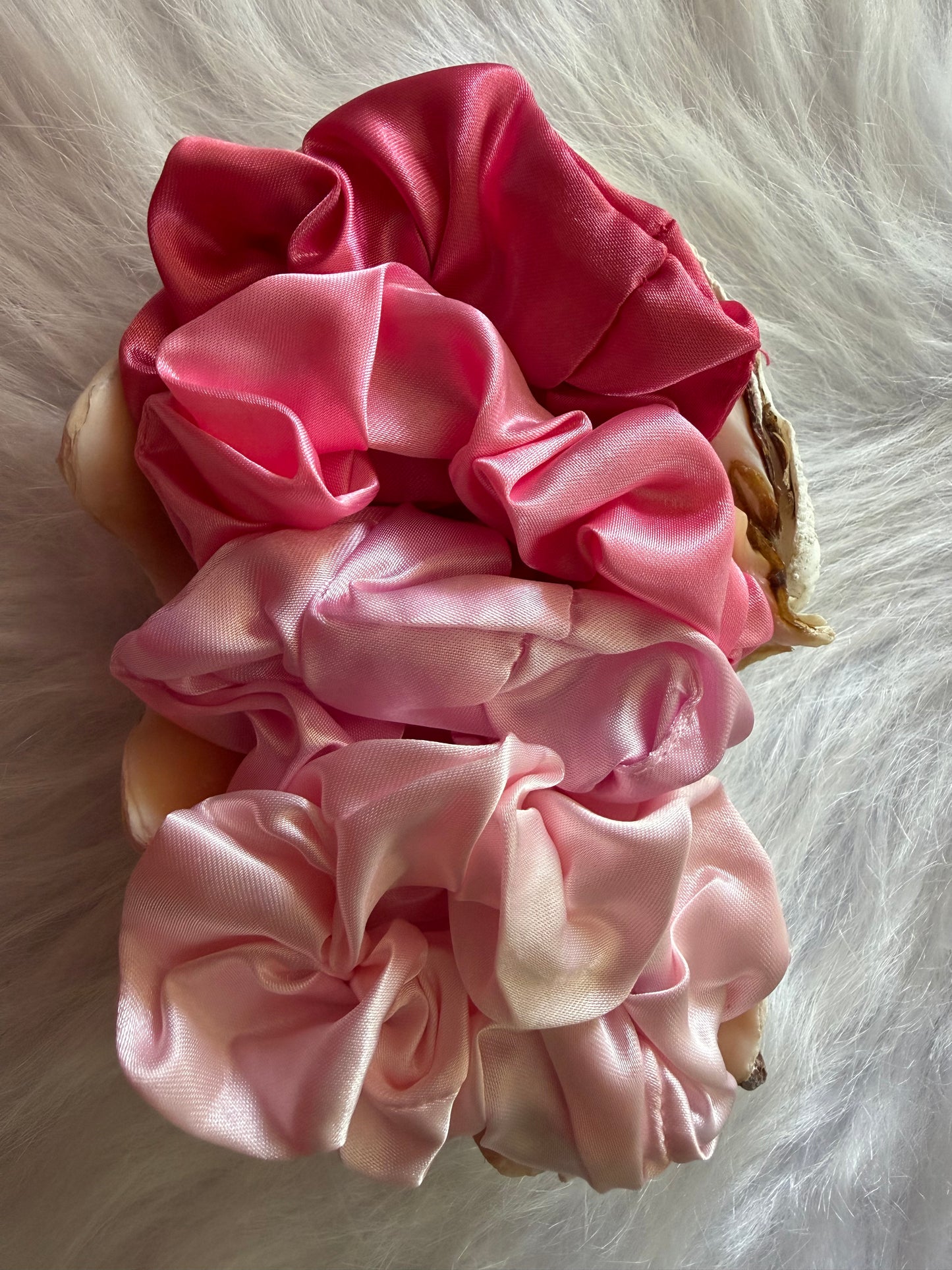 Nos chouchous en satin 🌸