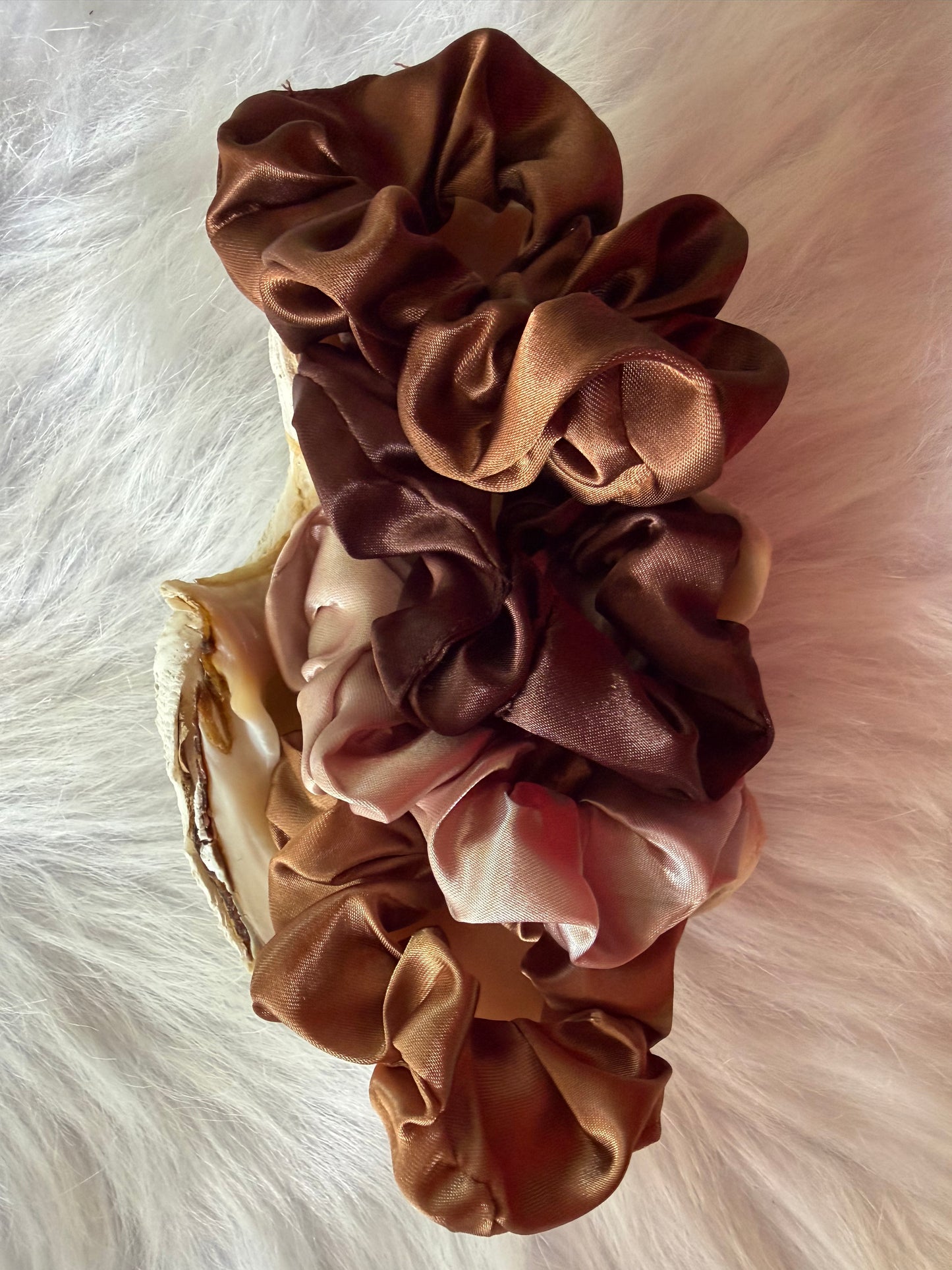 Nos chouchous en satin 🌸