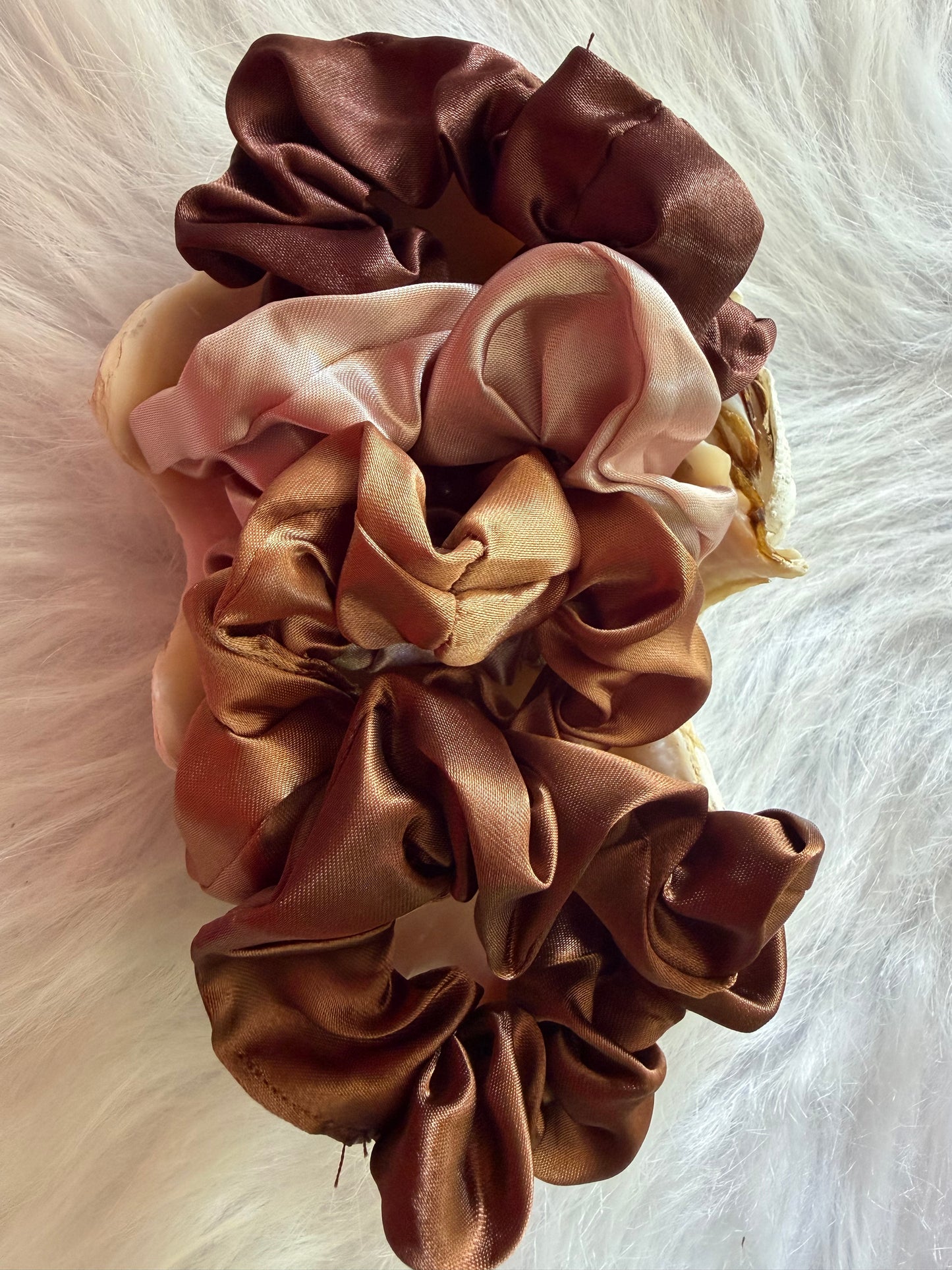 Nos chouchous en satin 🌸