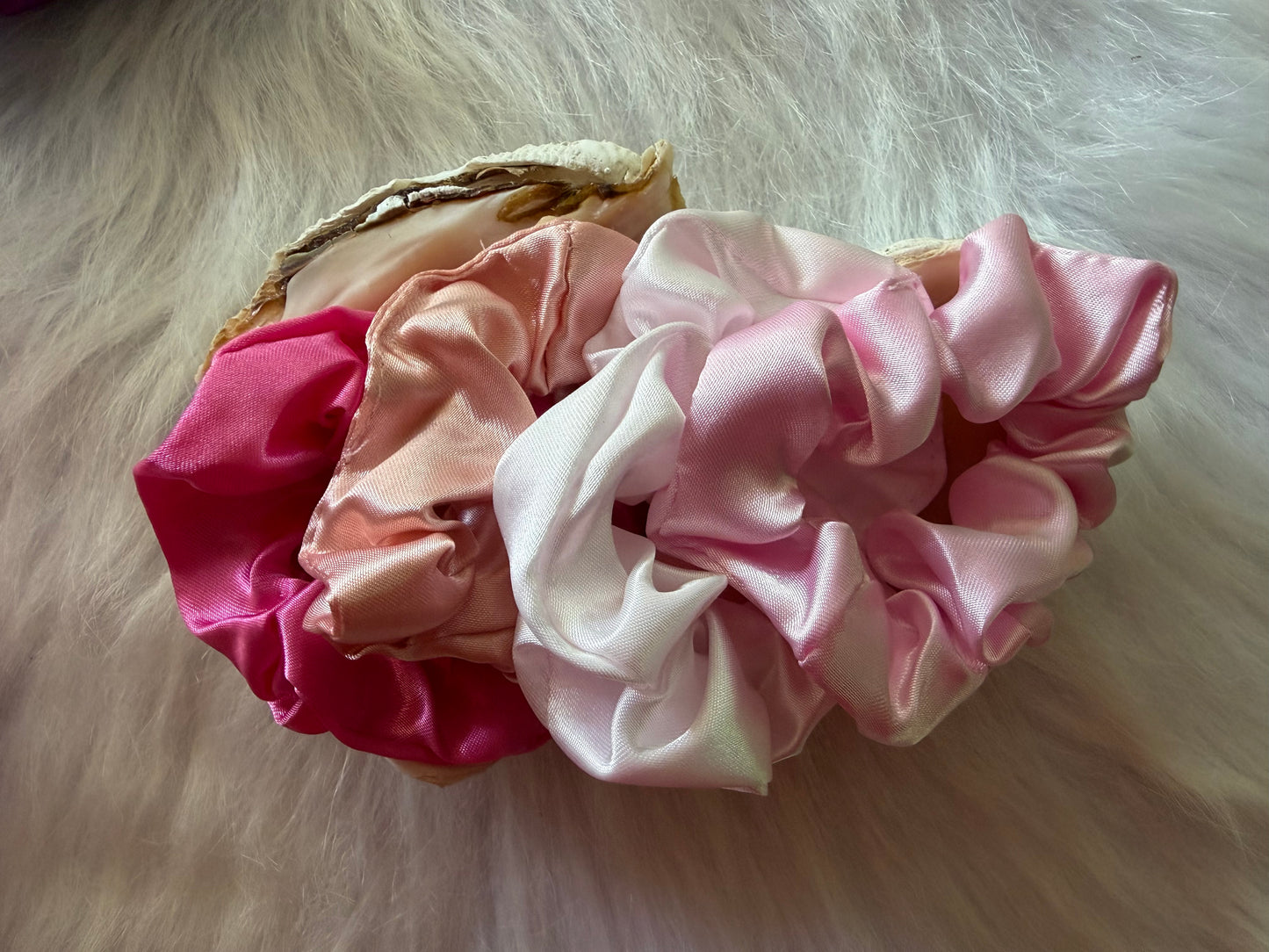 Nos chouchous en satin 🌸