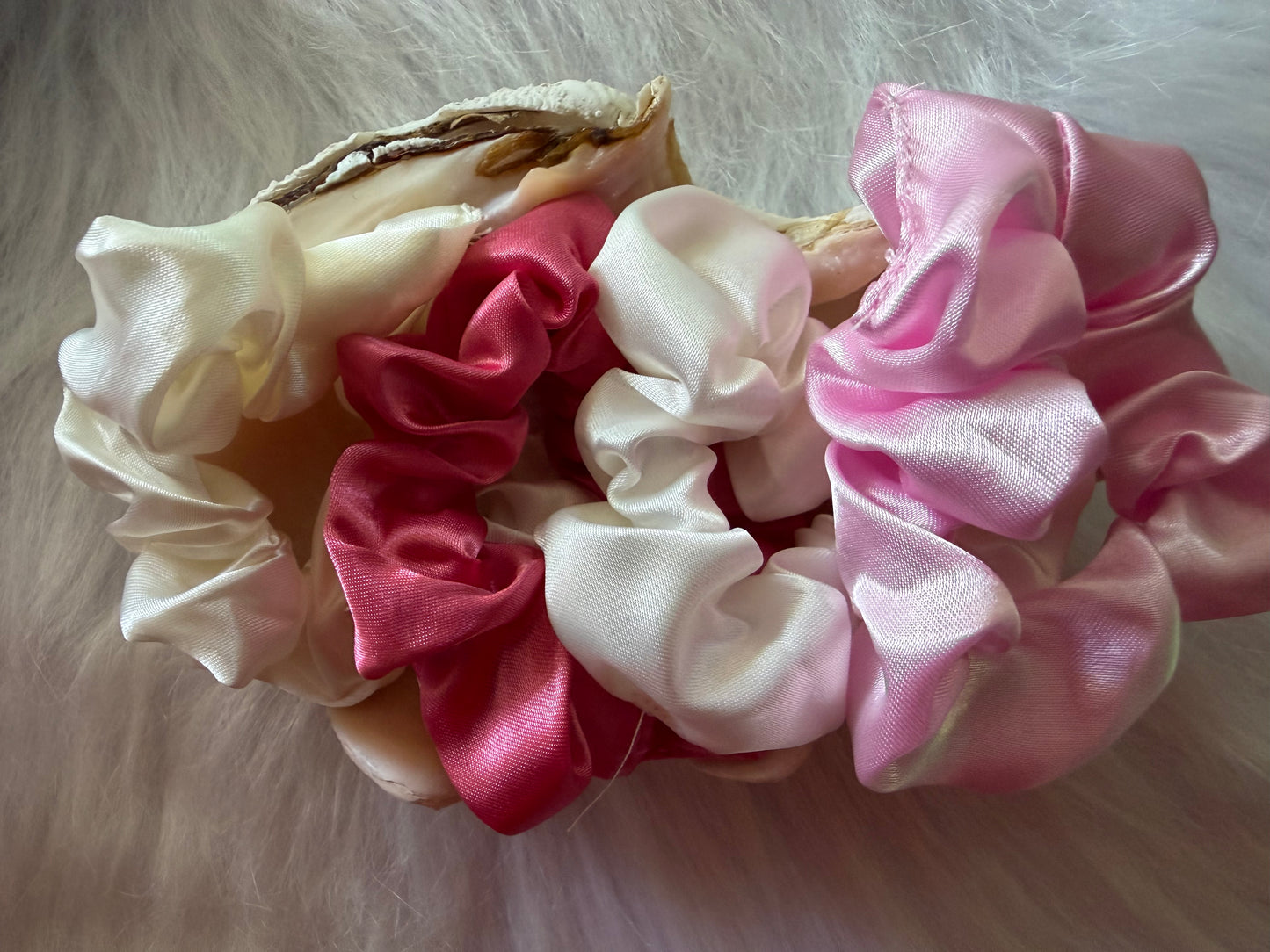 Nos chouchous en satin 🌸