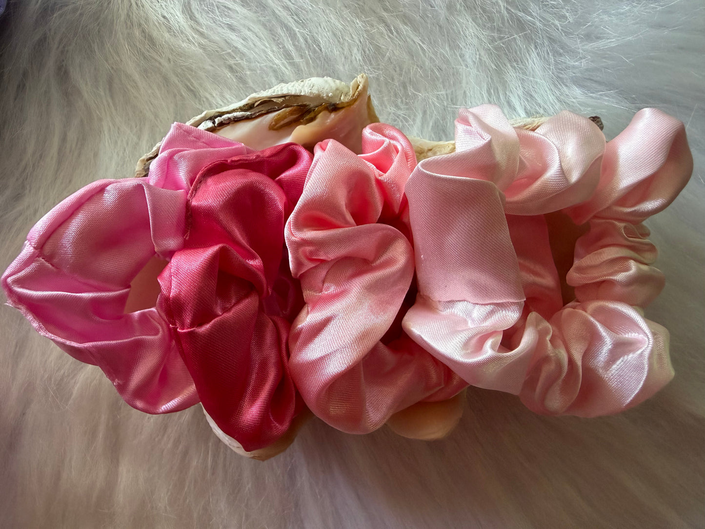 Nos chouchous en satin 🌸